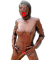 PVC Doll Catsuit for the Living Plastic Doll