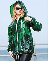 Jelly Coat - Regenjacke aus PVC - zum Schließen ins Bild klicken