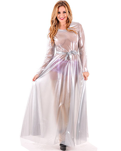 (Bild für) Nursey Dress aus PVC mit langem weitem Rock